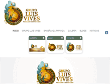 Tablet Screenshot of grupoluisvives.com